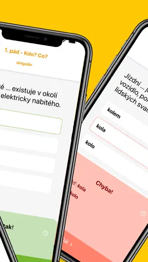 Скриншот České Pády - Learning Czech на iPhone 2