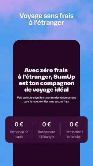 Capture d'écran de SumUp : Finances Personnelles sur iPhone 5