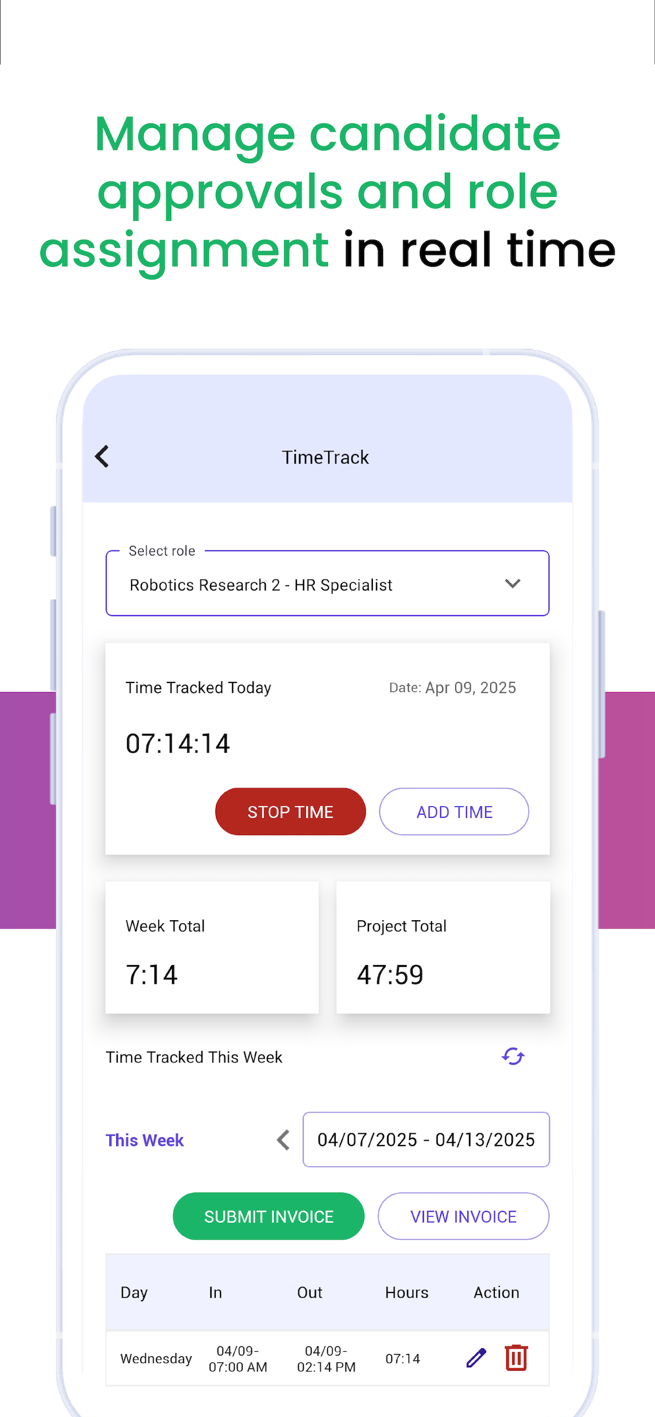 Staftr | Contractor Staffing screenshot 4