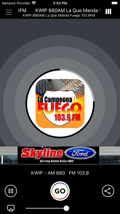 La Campeona 880 AM Screenshot