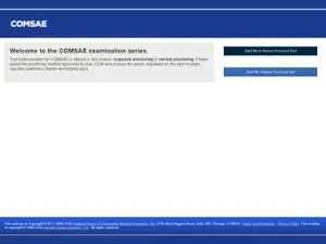 COMSAE screenshot 1