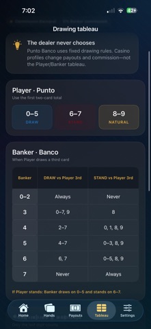iCroupier: Punto Banco screenshot