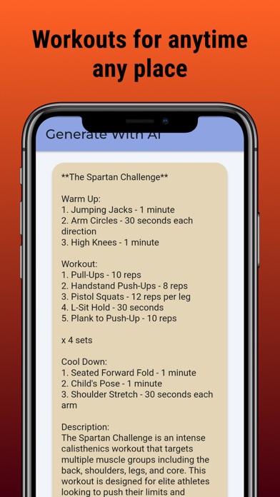 AI Fitness: Workout Coach Screenshot