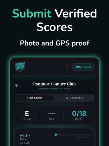 The Cut Golf Tournaments iPad screenshot