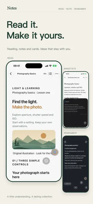 Notes:Read & Recall screenshot 1