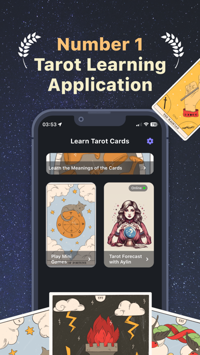 AI Tarot Card Reading Zodya Screenshot