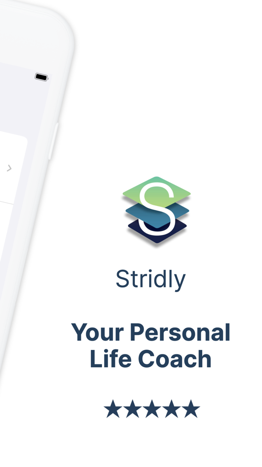 #2. Goal Setting AI: Stridly (iOS) 由: Sebastian Poliak