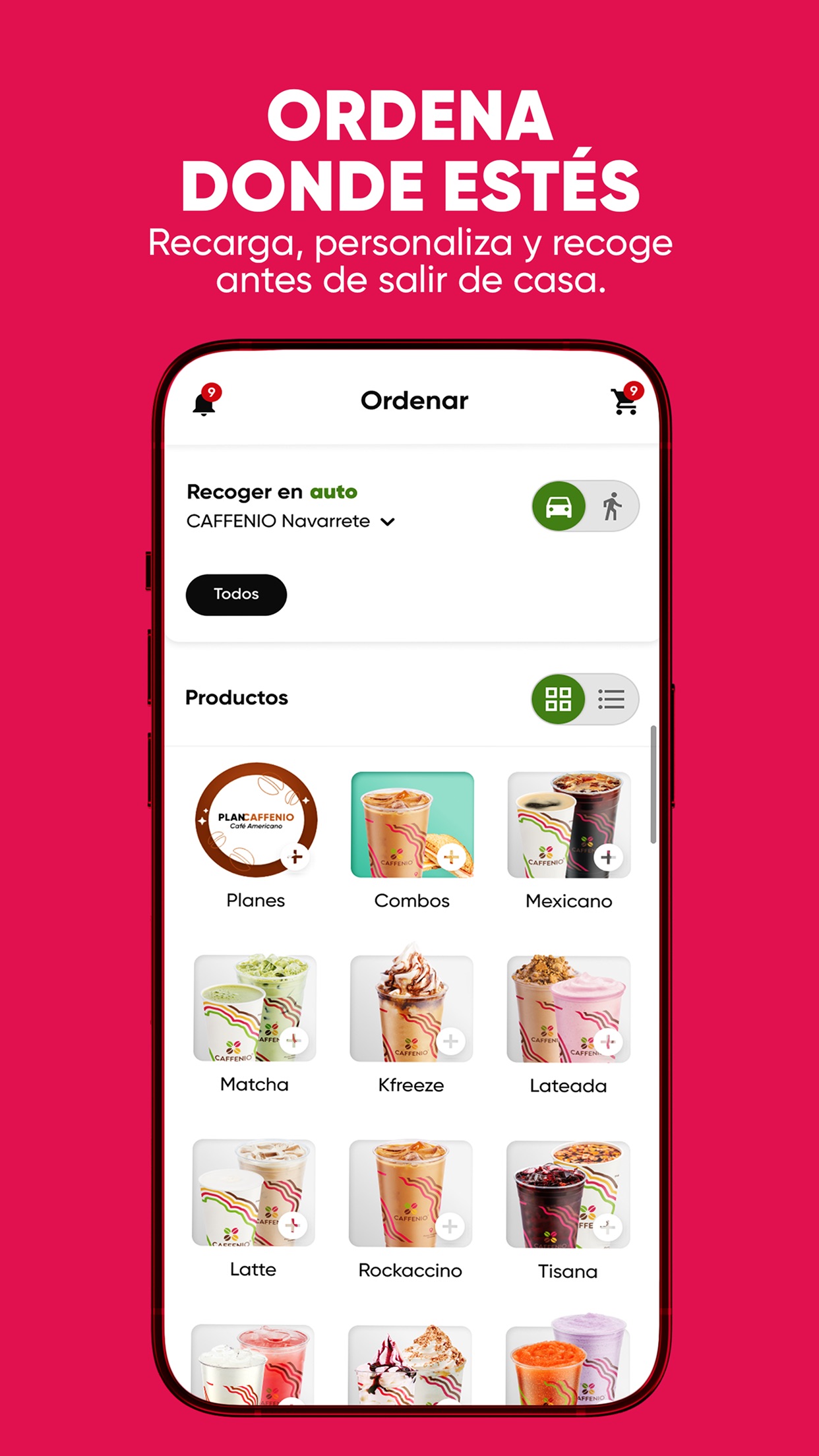 Screenshot 1 of CAFFENIO app