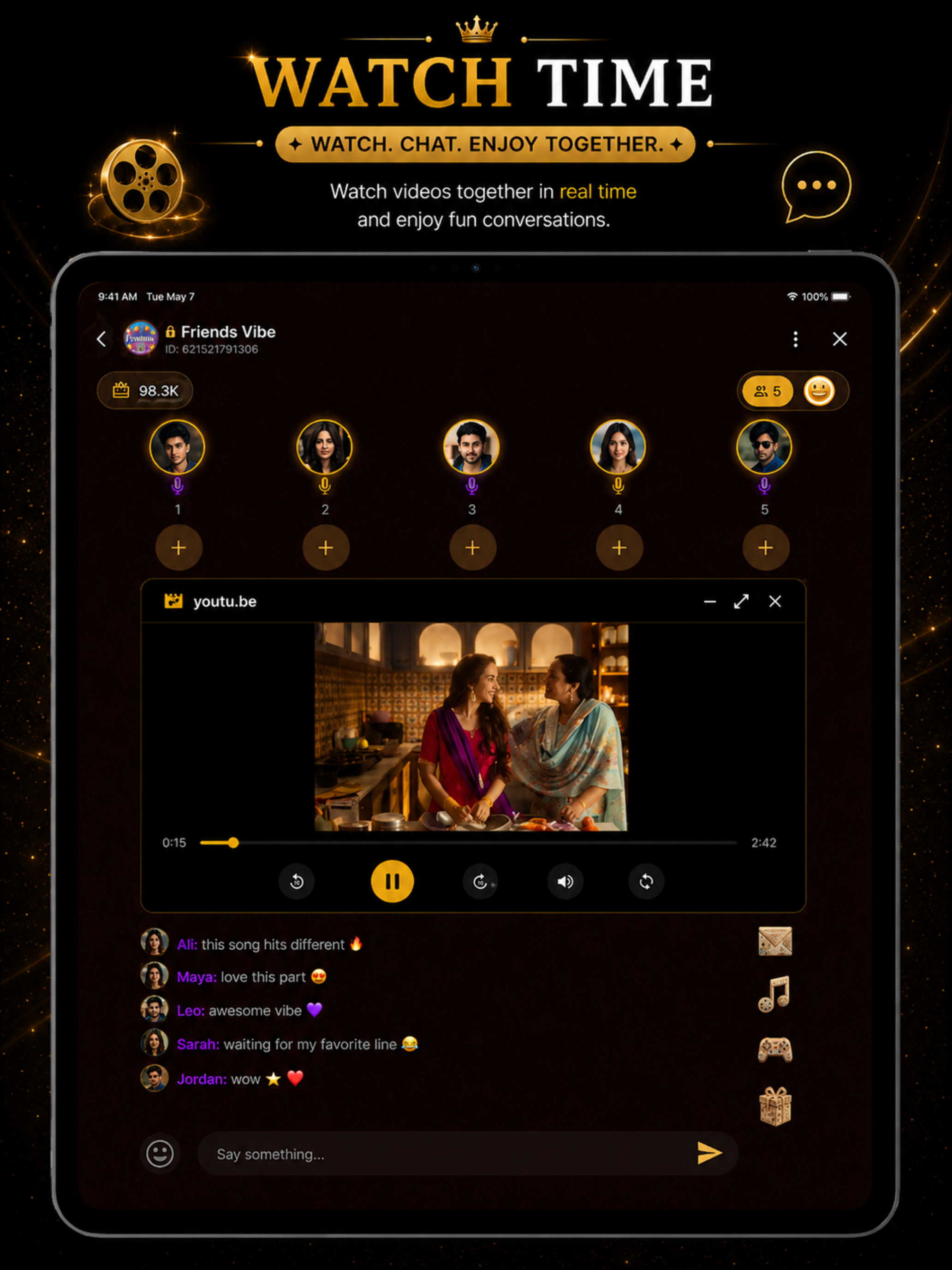 DUBLUV - Live Voice Chatroom