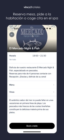 Vincci Hoteles screenshot