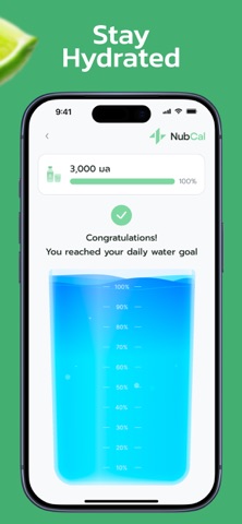 NubCal: AI Calorie Counter iPhone screenshot
