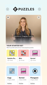 Telegraph Puzzles: Word Games screenshot