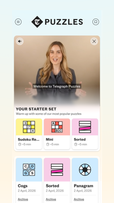 Telegraph Puzzles: Word Games screenshot 1