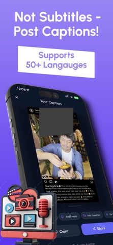 ViralCap: AI Caption Writer Screenshot 3 of 5