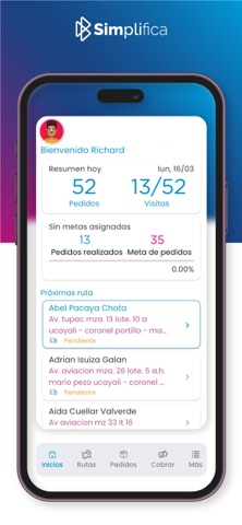 Simplifica Pedidos screenshot