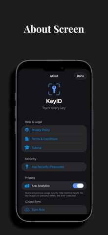 Key ID: Key Manager Screenshot 5 of 6