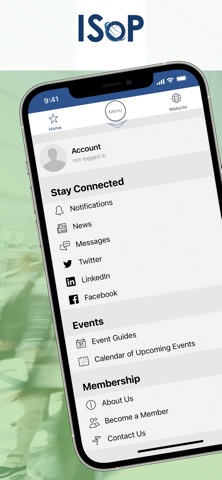 ISoP Connect iPhone screenshot