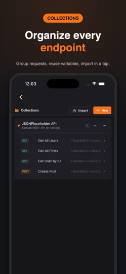 Postmon - Rest API Client iPhone Ekran Görüntüsü 5