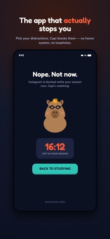 Capi: Focus & Study Timer Screenshot 1 of 6
