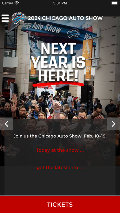 2025 Chicago Auto Show Screenshot