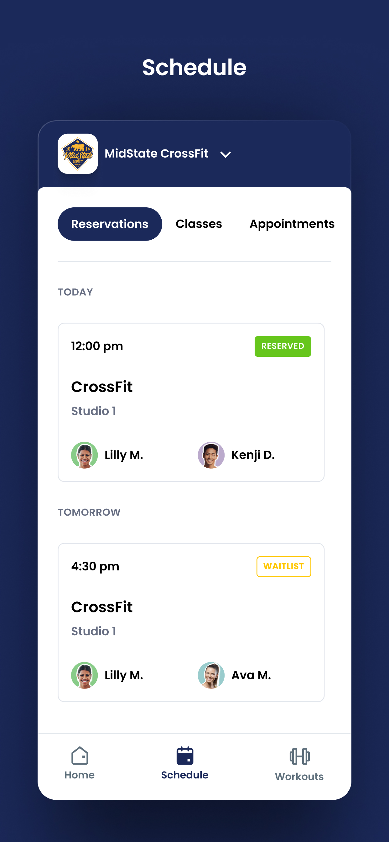 MidState CrossFit screenshot 4