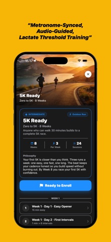 Tempo Run: Pace, Cadence, Form Screenshot 2 of 9