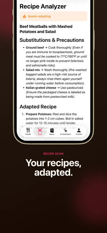 Alimentation Grossesse MomEats screenshot 3 of 8