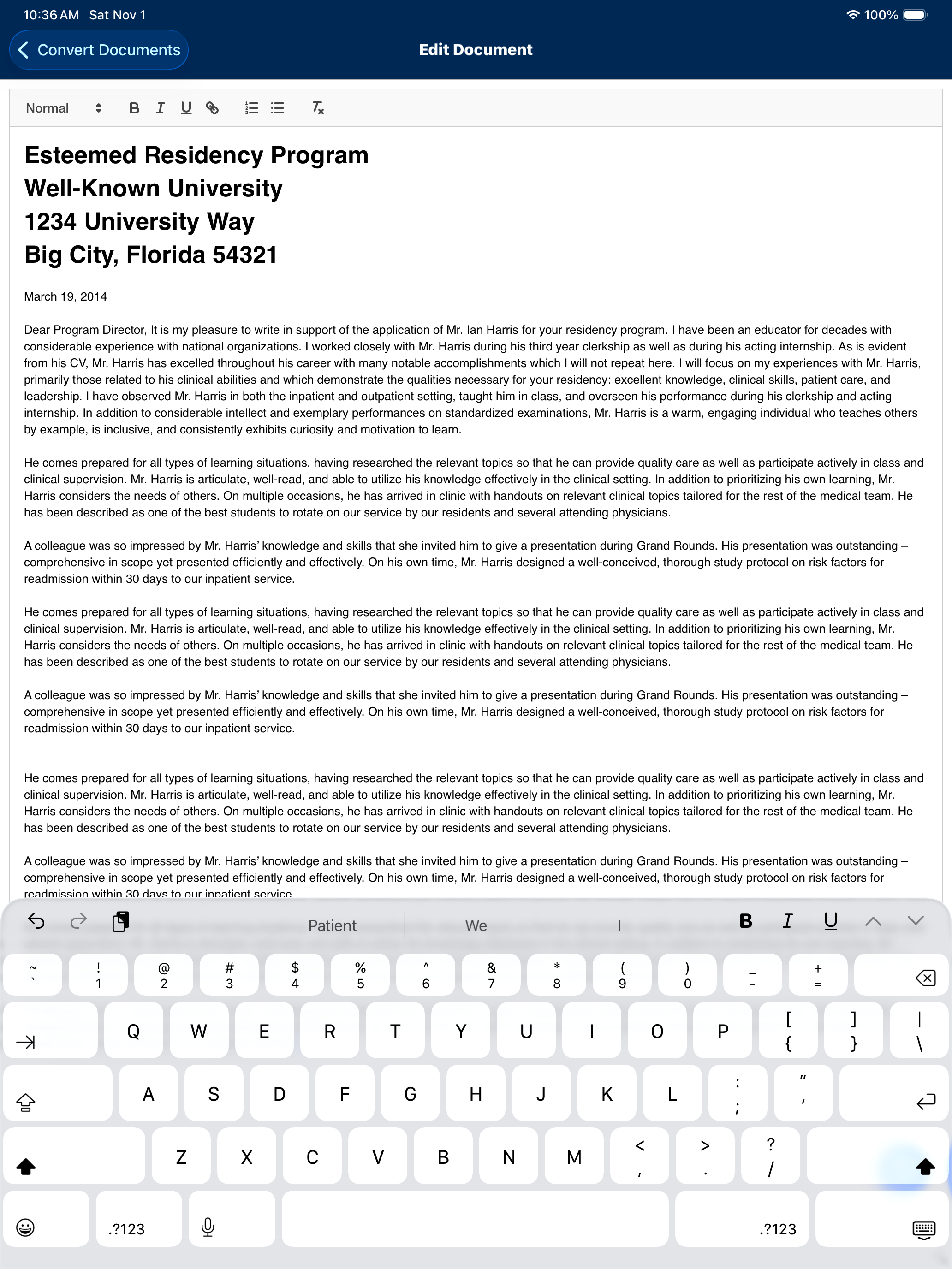 DocuOffice: PDF & Word Editor