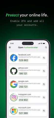 Open Authenticator by Skyost Screenshot 2 of 4
