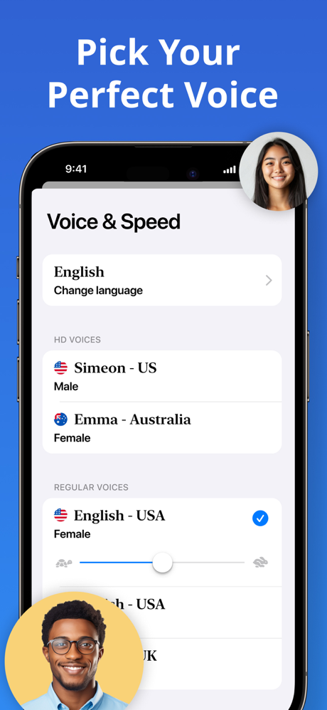 Speech Air - Text to speech screenshot 2