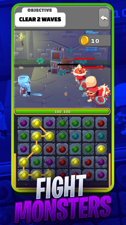 Puzzle Warrior: Dungeon Fight