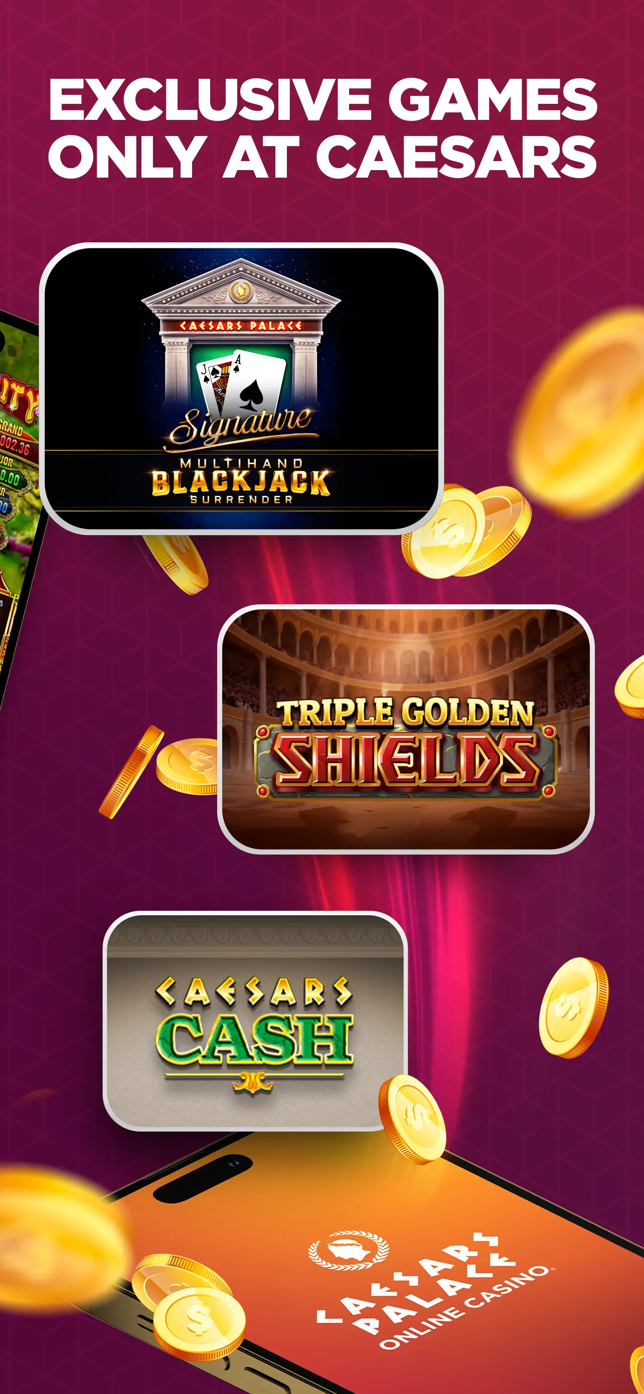 Caesars Palace Online Casino screenshot 5