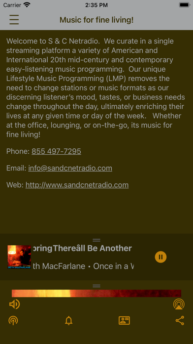 Screenshot #3 pour S&C Netradio