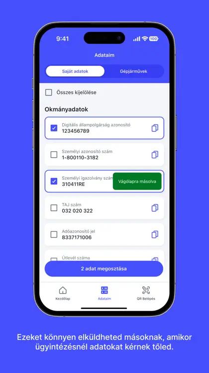 Digitális Állampolgár ekran görüntüsü 6 / 6