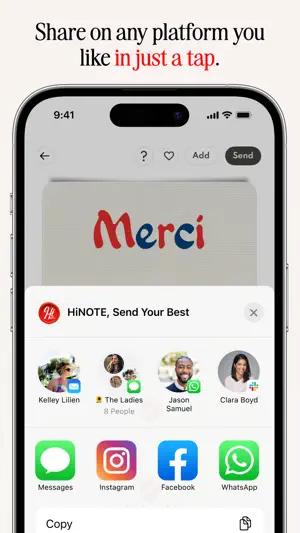 HiNOTE: Cards, Invites & Notes screenshot 8