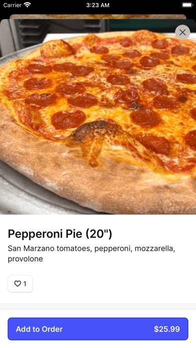 Angolino Pizza - Arlington Screenshot