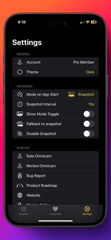 Omnicam - Camera Stream Viewer screenshot