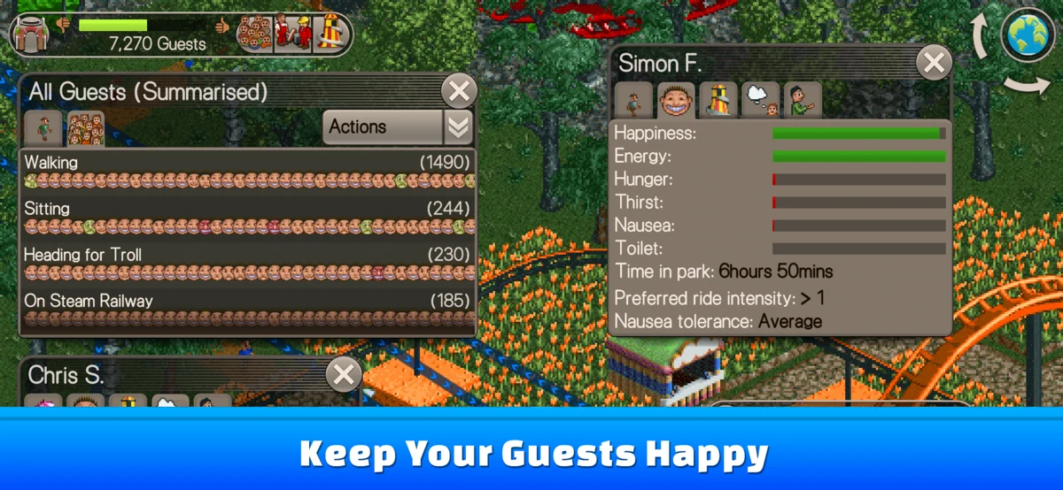 RollerCoaster Tycoon® Classic screenshot 2