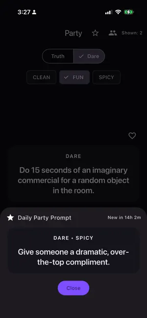 Dare & Truth screenshot 3