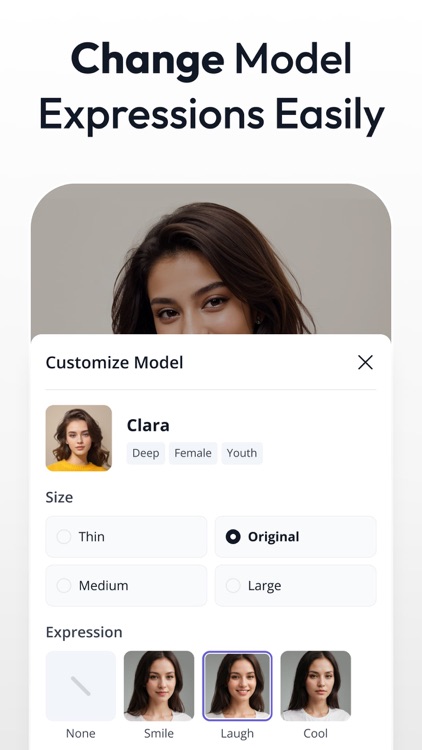 Vmake AI Fashion Model Studio