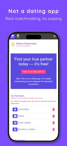 Modern Matchmaker screenshot