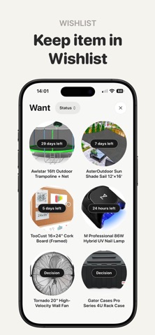 Wishlyr: Stop Impulse Buying Screenshot 2