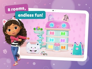 Gabbys Dollhouse: Cat Games iPad screenshot
