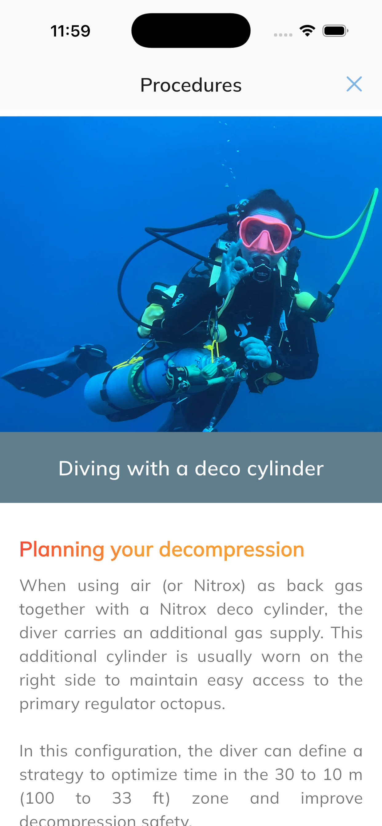 Nitrox – MOD & Dive Planning screenshot 3