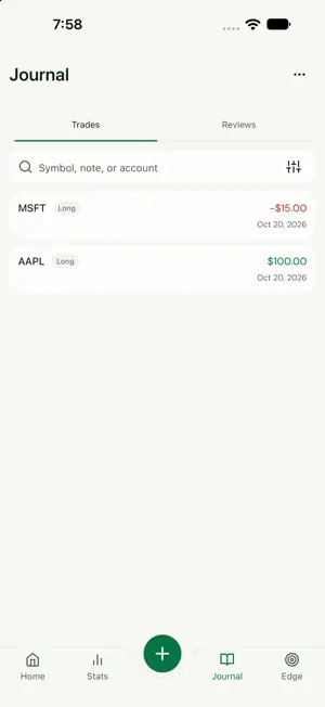 JournalOne screenshot 2