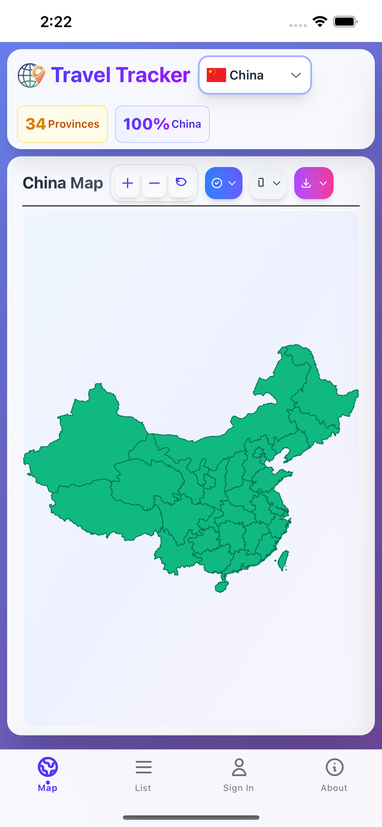Travel Tracker - Visited Maps screenshot 3