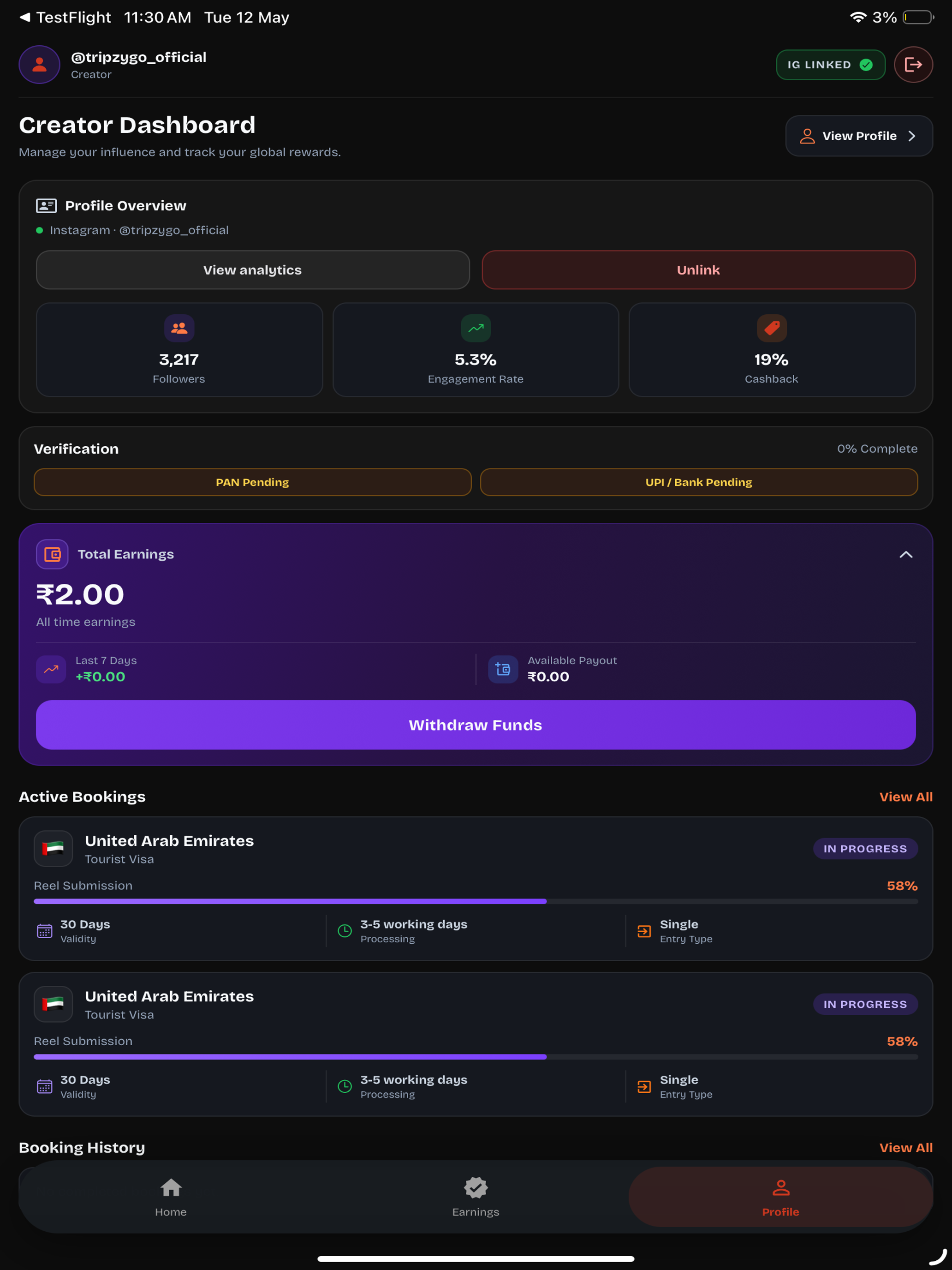 Tripzygo