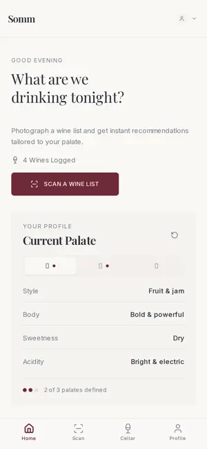 Somm. Your Personal Sommelier. screenshot 2