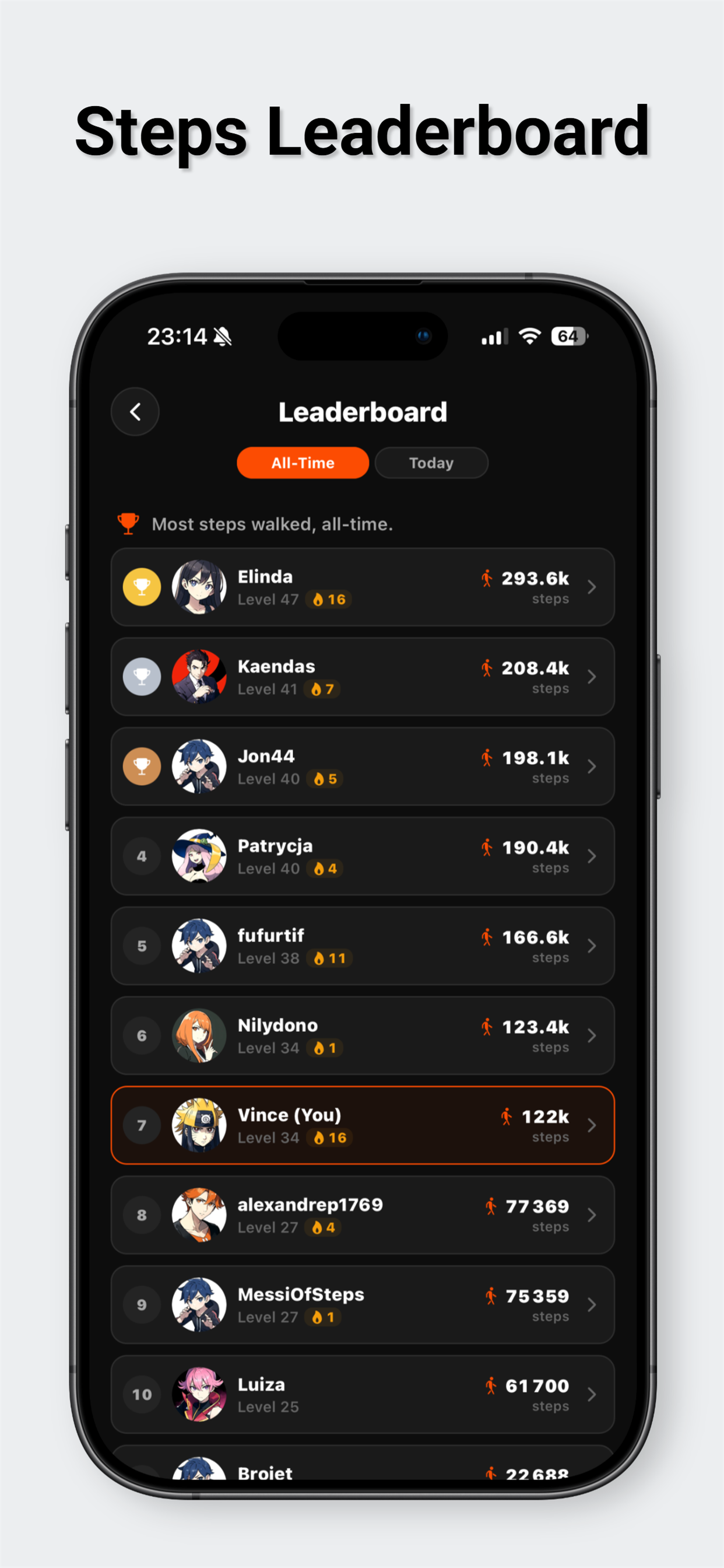 Step Counter: Radstep screenshot 9