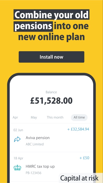 Screenshot #1 pour PensionBee: Combine Pensions